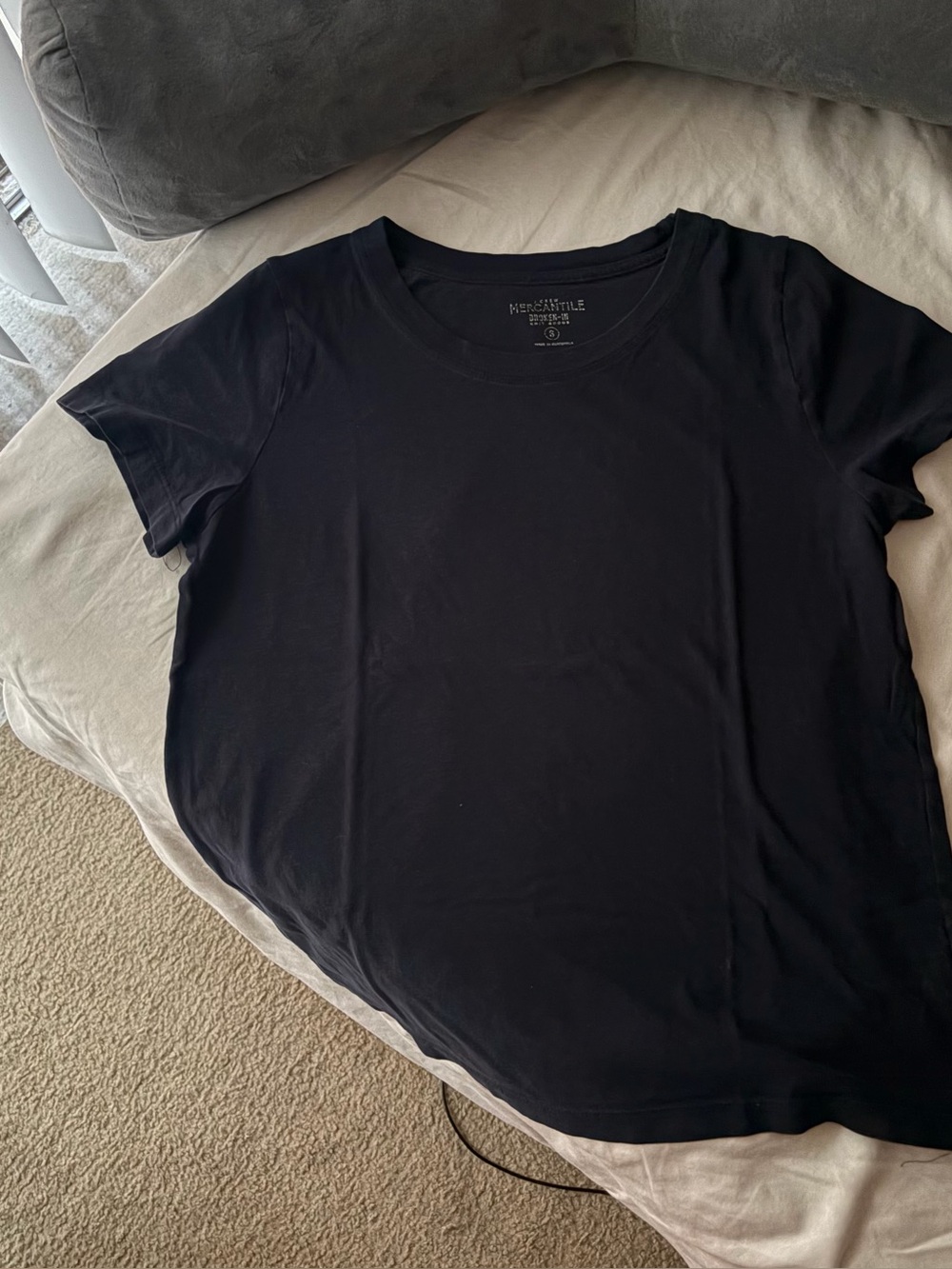 dark navy j crew t-shirt